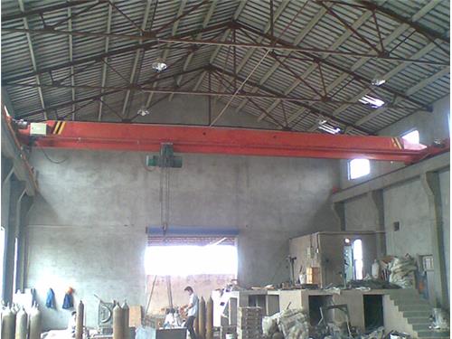 甘肅LDA型電動單梁起重機