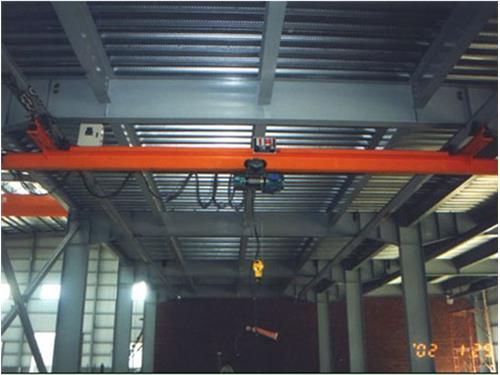 甘肅LX型電動懸掛單梁起重機